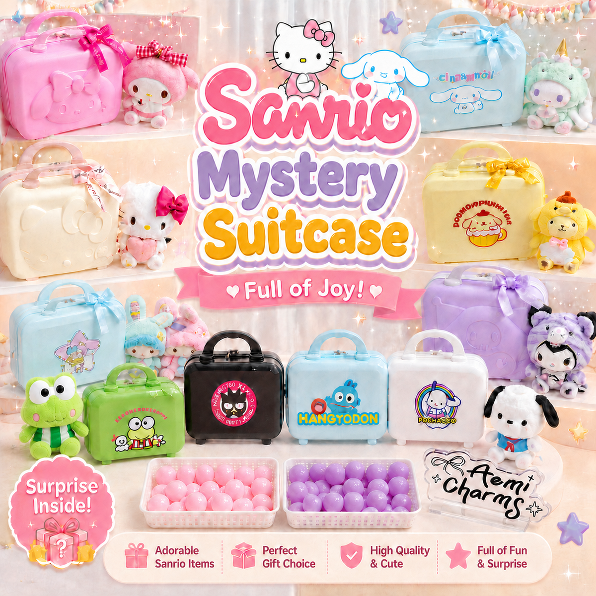 SA 14-Inch Suitcase Mystery Gift Box